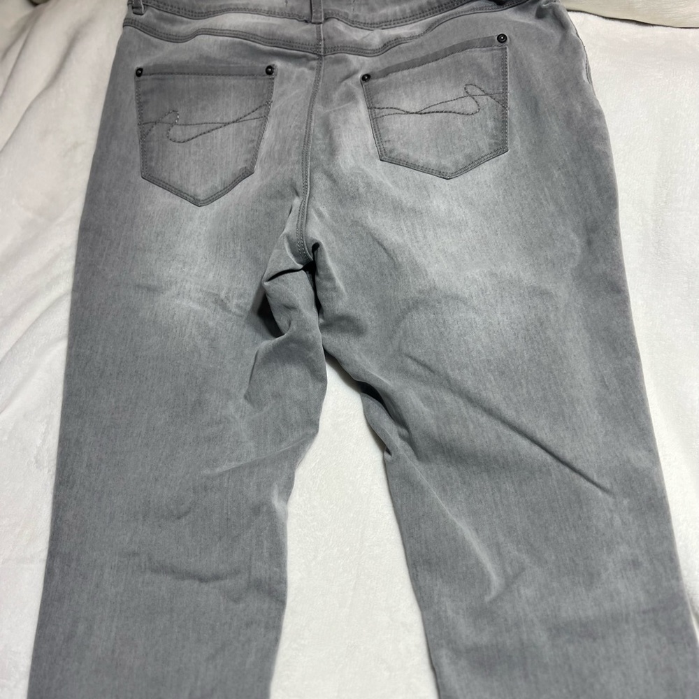 Eat 1946 Denim gray denim stretch jeans size 12 contemporary style